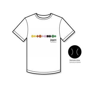 Camiseta blanca entallada...
