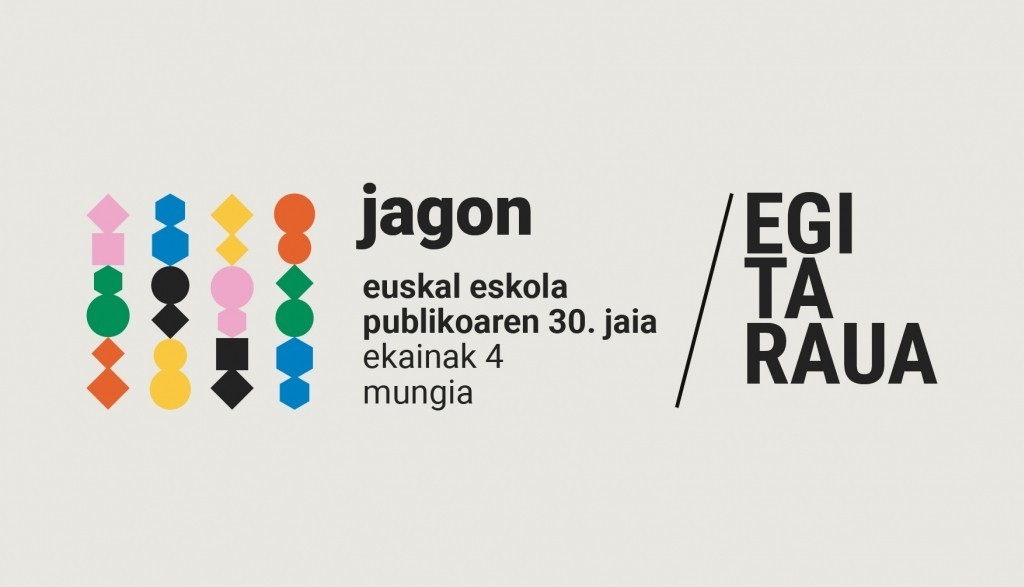 Programa de la 30ª fiesta de la Escuela Pública Vasca
