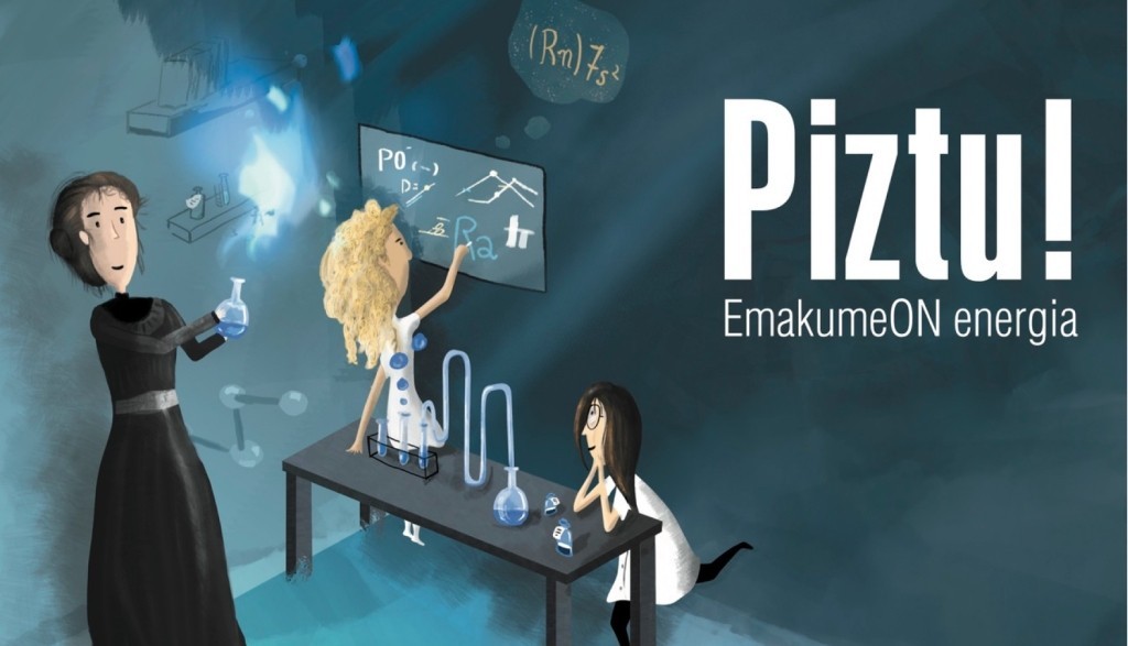 Piztu EmakumeON energia en la escuela Ramiro de Maeztu de Oyón