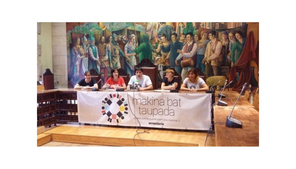 Hemos presentado en Errenteria la Fiesta de la Escuela Pública Vasca