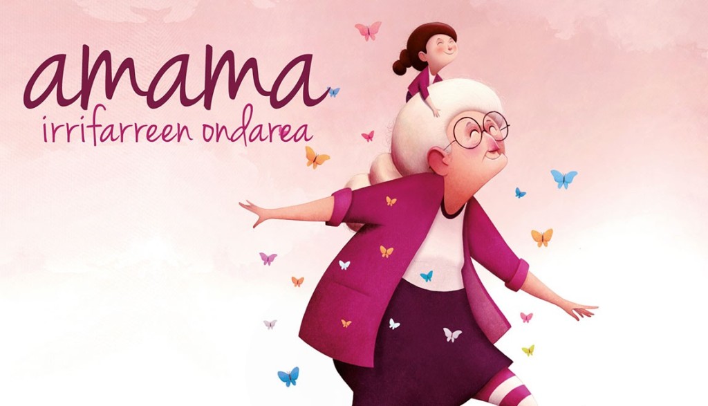 Teatro "Amama irrifarreen ondarea" en Urduña Herri Eskola