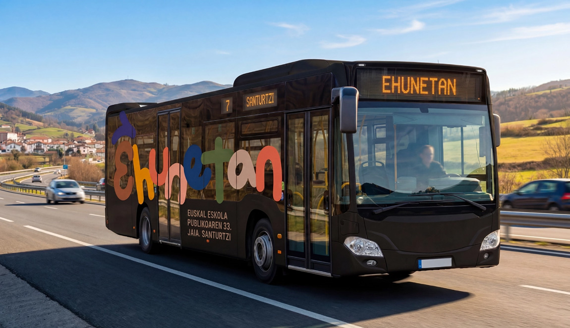 Ayuda para organizar autobuses para ir a la fiesta de la Escuela Pública Vasca image