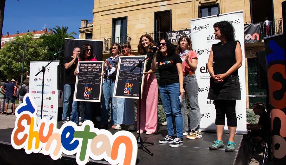 Santurtzi evidencia la fuerza de la unión de la Escuela Pública Vasca image