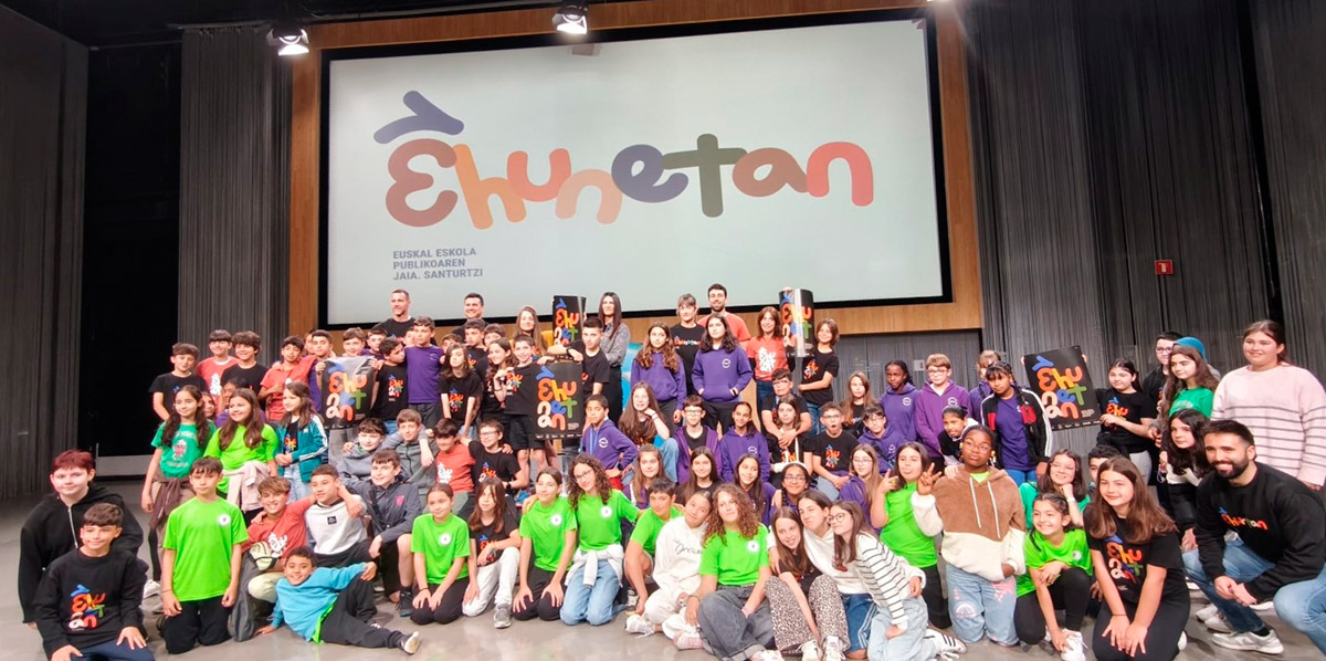 Presentamos la canción y el videoclip de la 33ª Fiesta de la Escuela Pública Vasca image